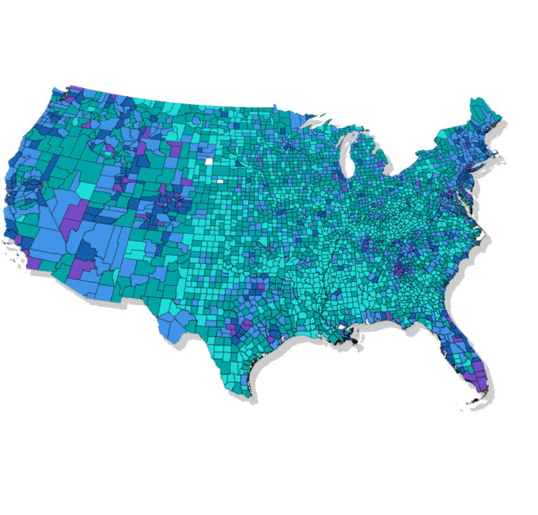 United States microbusiness map