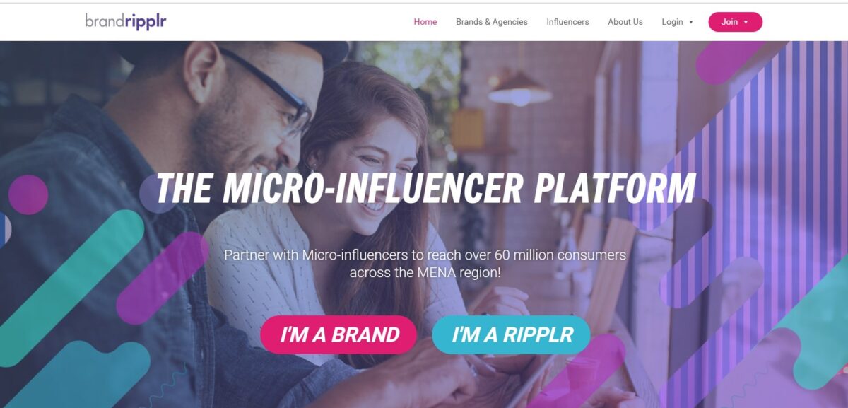 Brandripplr influencer website