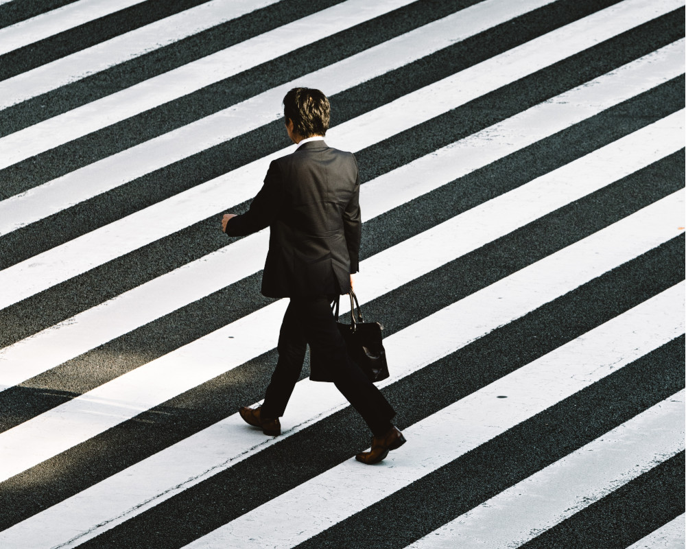 businessman entrepreneur walking