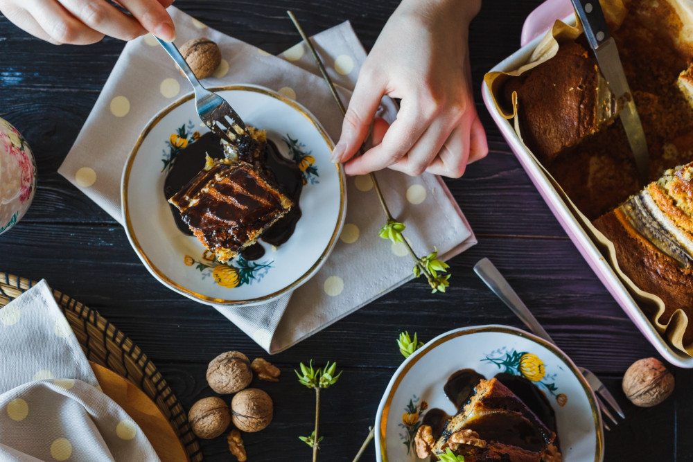 chocolate cake food photography