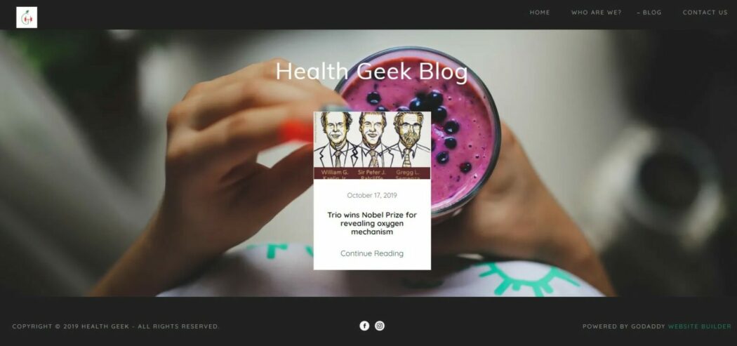 healthgeek blog