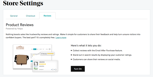 product reviews in action on the GoDaddy E-store to boost sales in 2022