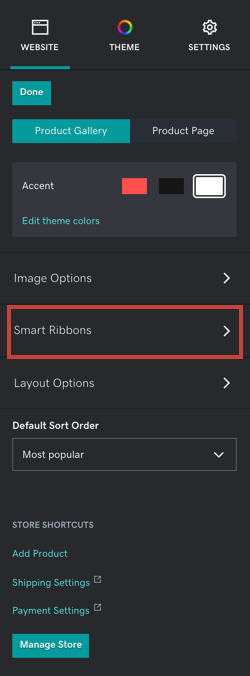 using smart ribbons on the GoDaddy E-store to boost sales in 2022