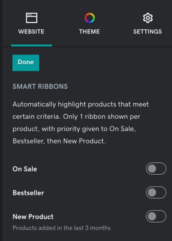 using smart ribbons on the GoDaddy E-store to boost sales in 2022