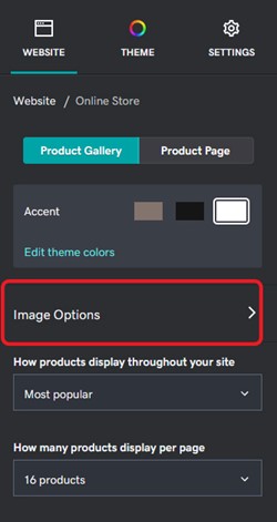 customize the product images on the GoDaddy E-store to boost sales in 2022, step 1