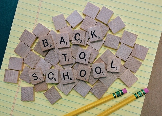 back to school guides scrabble letter tiles