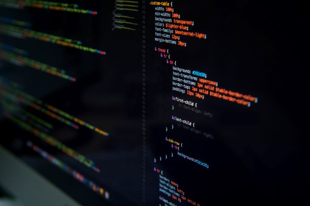 coding computer screen cloud computing