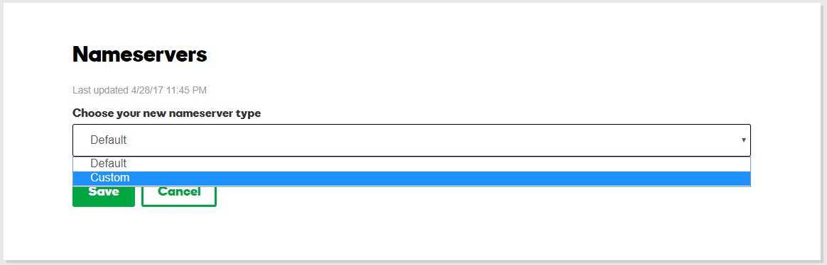 how to connect domain name to your hosting account dns management nameserver type