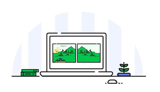 start a website scenery