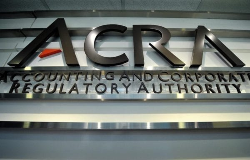 ACRA SIGNAGE IN SINGAPORE