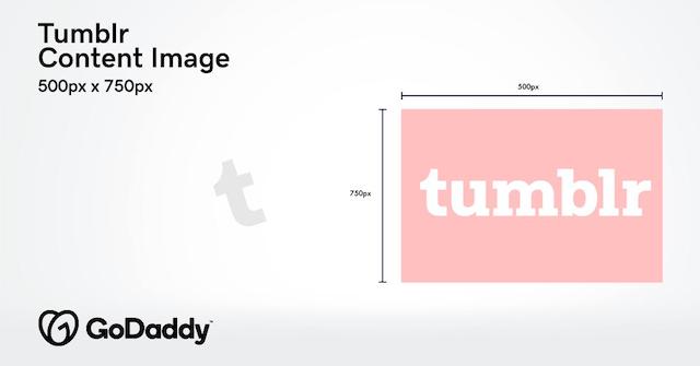 Social Media Image Sizes Tumblr Content Image