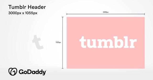 Social Media Image Sizes Tumblr Header