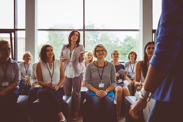 Teachers Participating in Professional Training