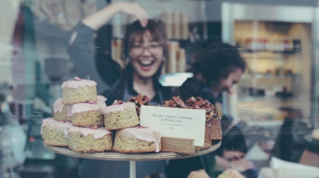 Mission Statement Bakers Seen Through Window