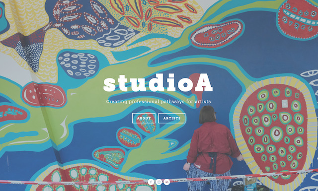 studio A homepage