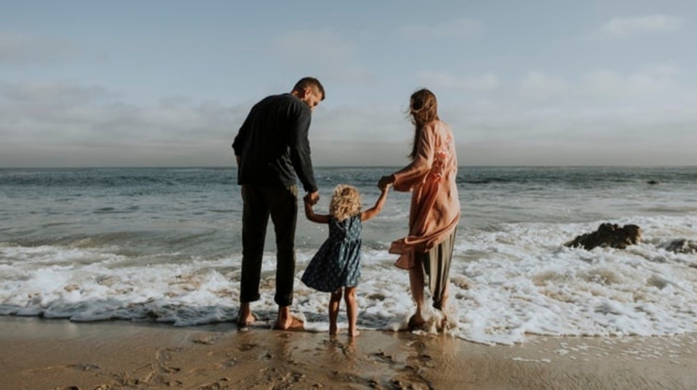 Website Design Family on the Beach