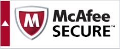 McAfee SECURE logo