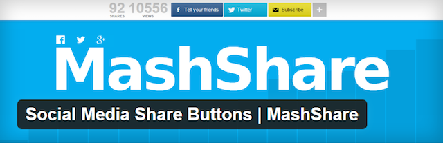 Starting a WordPress Blog MashShare Plugin