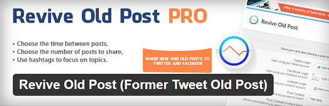Starting a WordPress Blog Revive Old Post Plugin