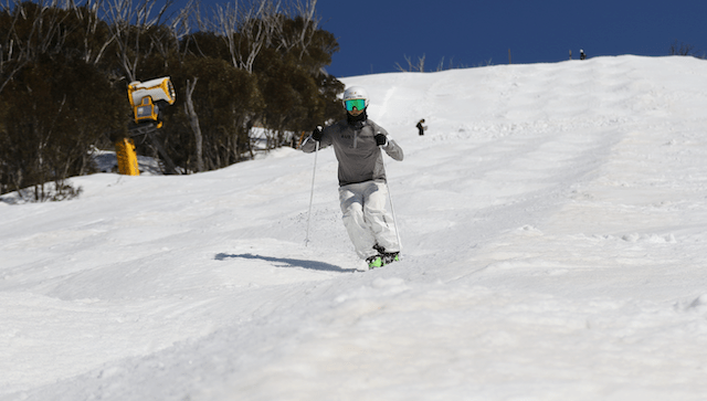 Aussie Olympian Matt Graham moguls