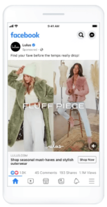 Example of Facebook ad