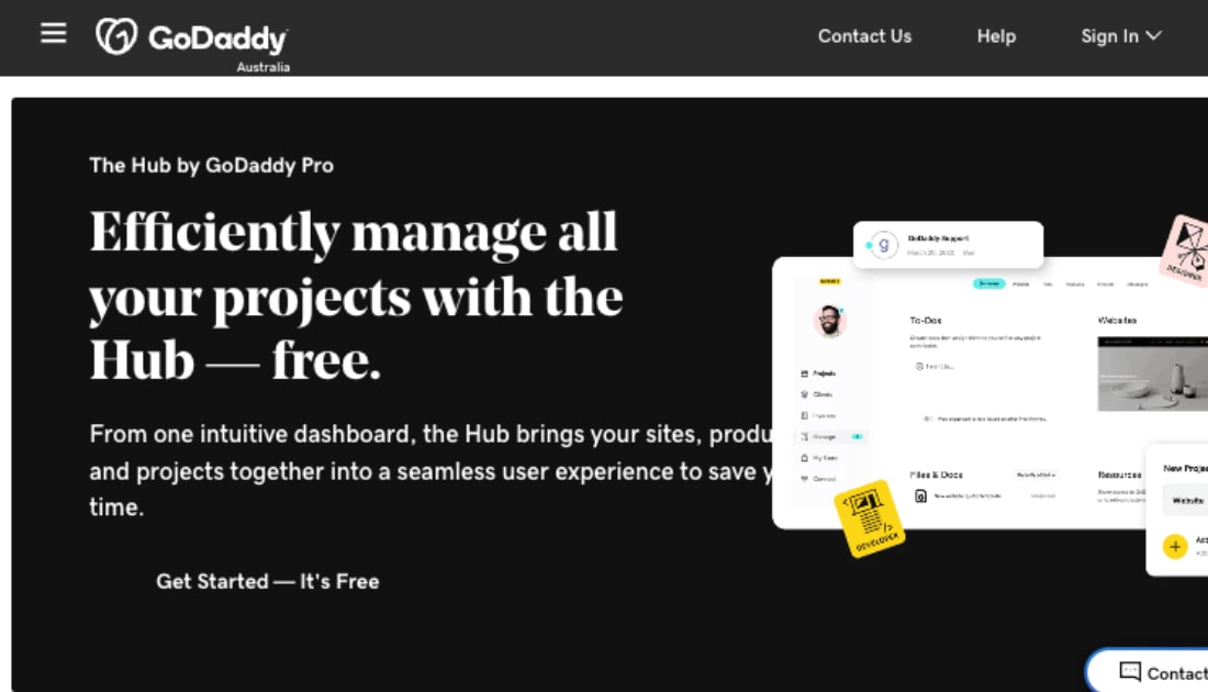 GoDaddy Web Pro Hub