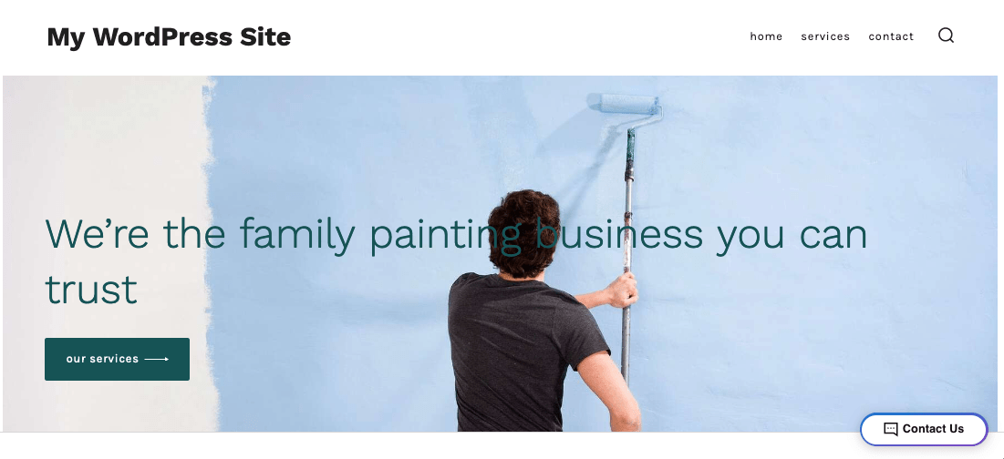 Li house painter GoDaddy WordPress theme