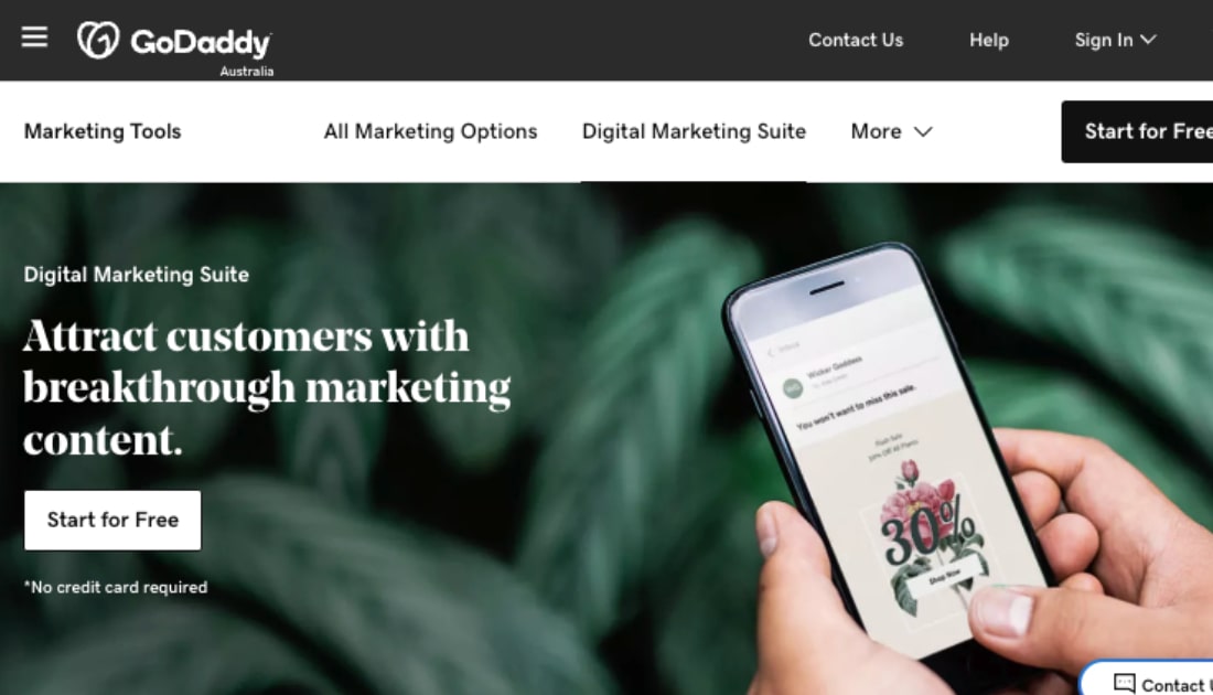 GoDaddy Digital Marketing Suite