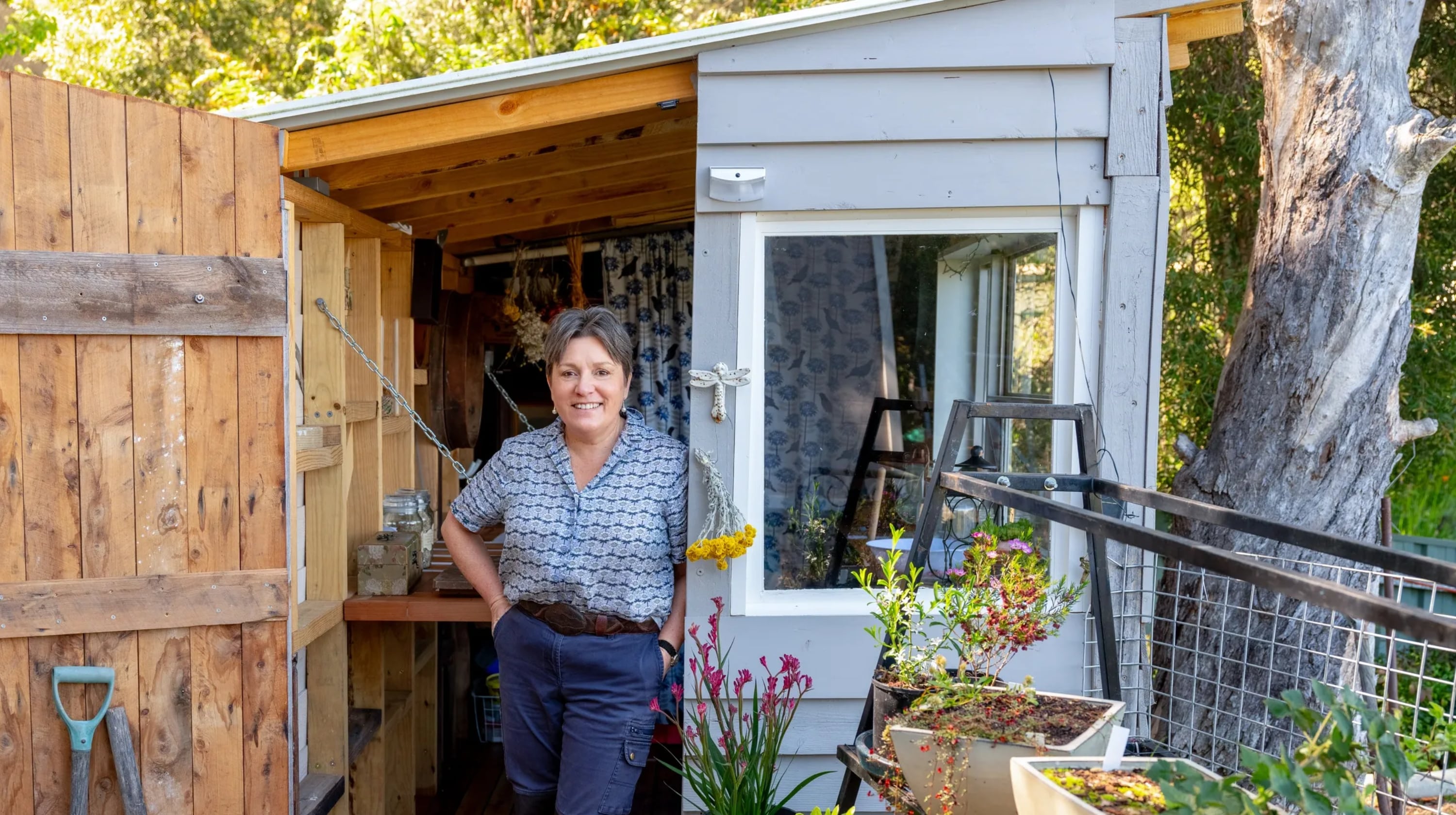 Joanne Diver, owner of The Backyard Garden Enthusiast