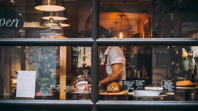 Small Business Australia Bakery Window