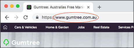 Website Design Gumtree Website Address