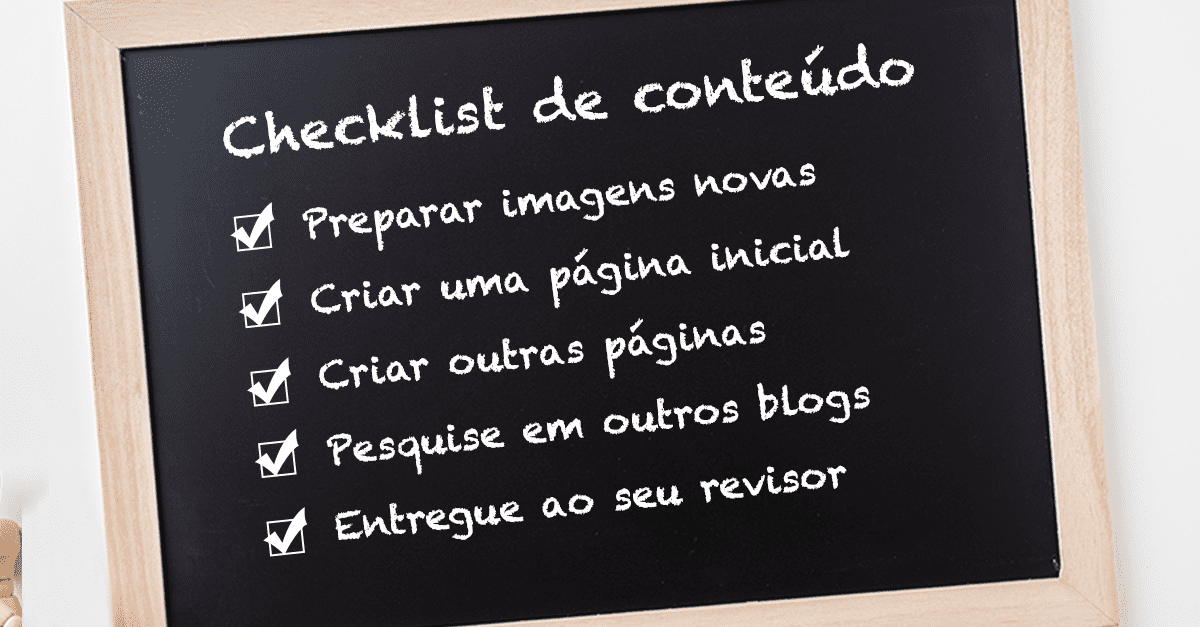 Como eu escrevo conteúdo para meu Site? Receita #5