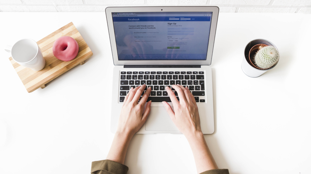 criar facebook para empresa