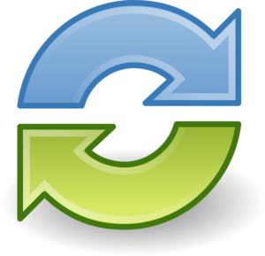 Cash Flow Statement Two Arrows Forming a Circle