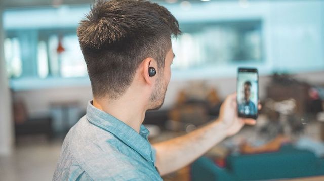 Employee Motivation Man Facetiming