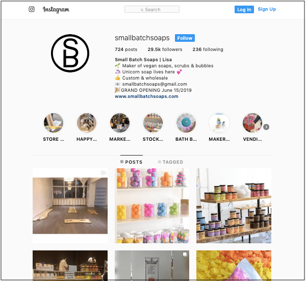 How to Manage a Business Instagram Small Batch Soaps