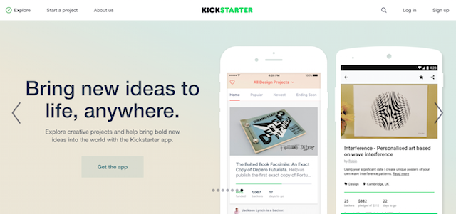 Crowdfunding Platforms Kickstarter