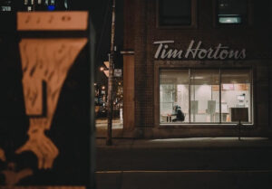 Tim Horton’s Toronto storefront