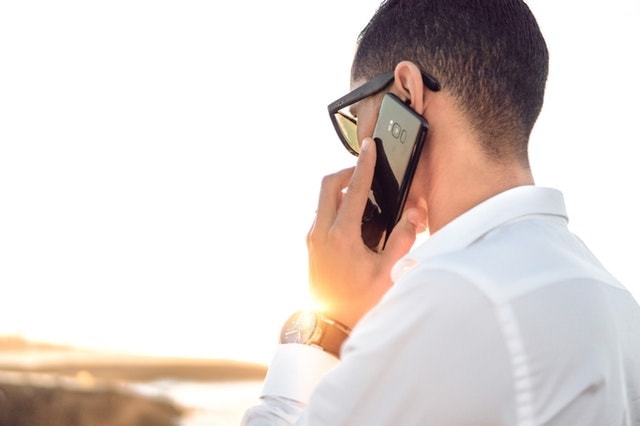 Business Proposal Man Talking on Phone