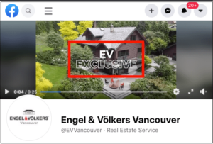 Engel and Volkers Vancouver Facebook page