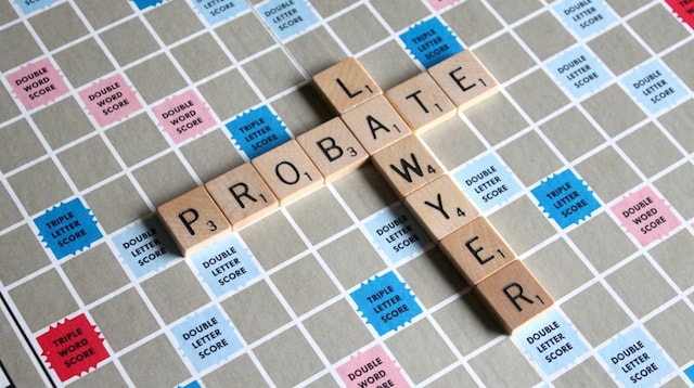 Keyword Probate Lawyer On Scrabble Board