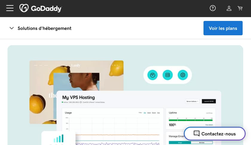 Hébergement VPS GoDaddy