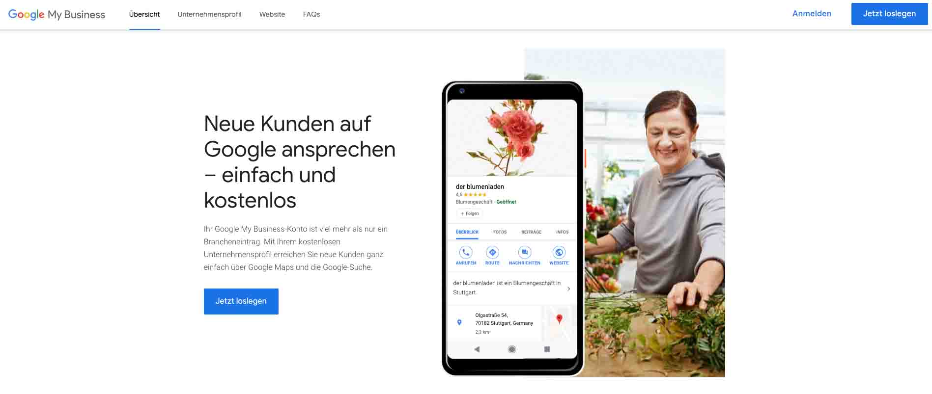 Google Produkte Google MyBusiness