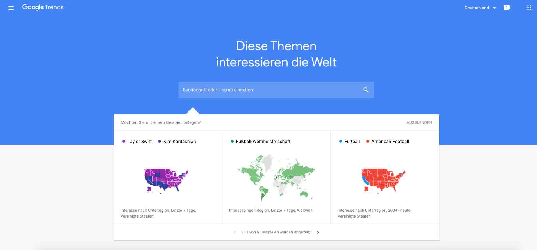 Google Produkte Google Trends