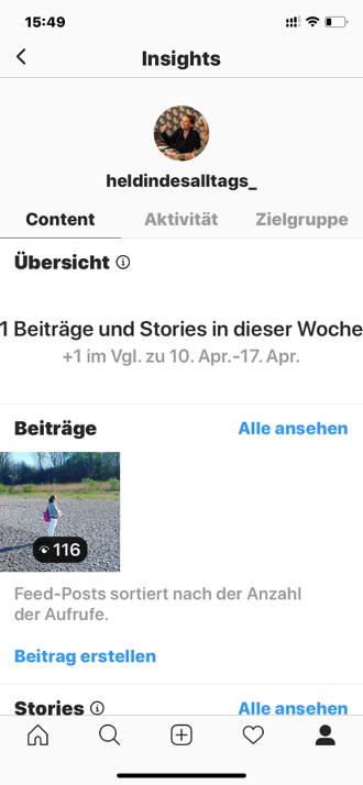 Instagram Insights- Wie du deinen Account dank der Instagram-Statistik zum Erfolg führst_Insights