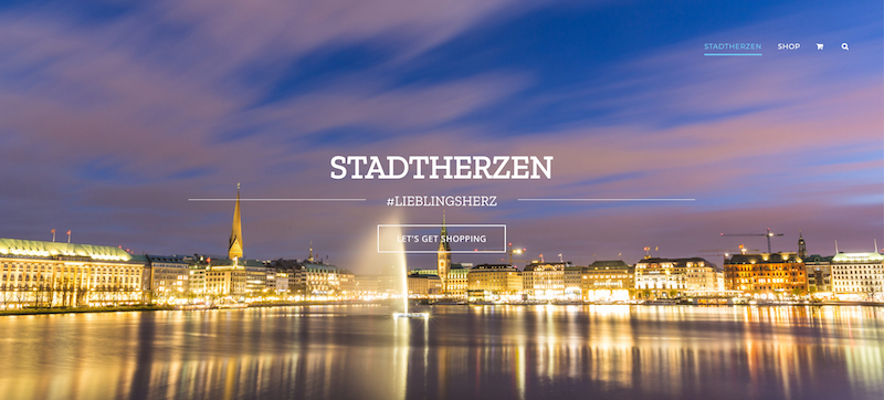 Stadtherzen Website