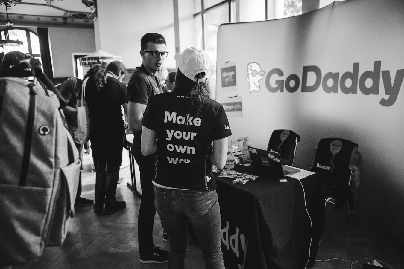 DjangoCon GoDaddy Stand