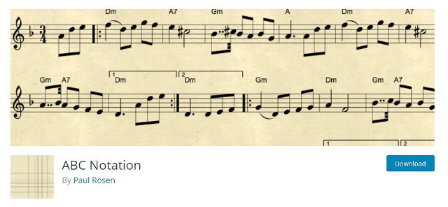 Abbildung - ABC Notation