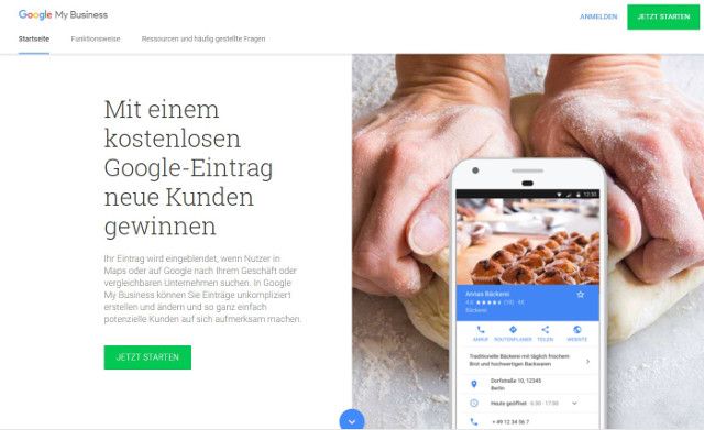 Abbildung - Anmeldung-bei Google My Business