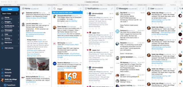 Abbildung - Tweetdeck